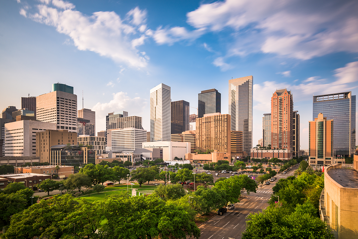 Downtown Houston cityscape